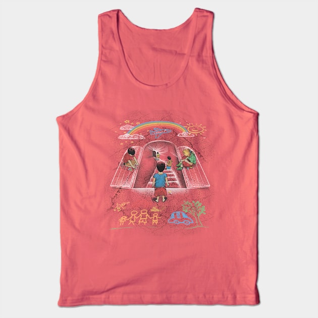 Draw Your Own Destiny Tank Top by Made With Awesome